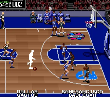 Super Dunk Star (Japan) screen shot game playing